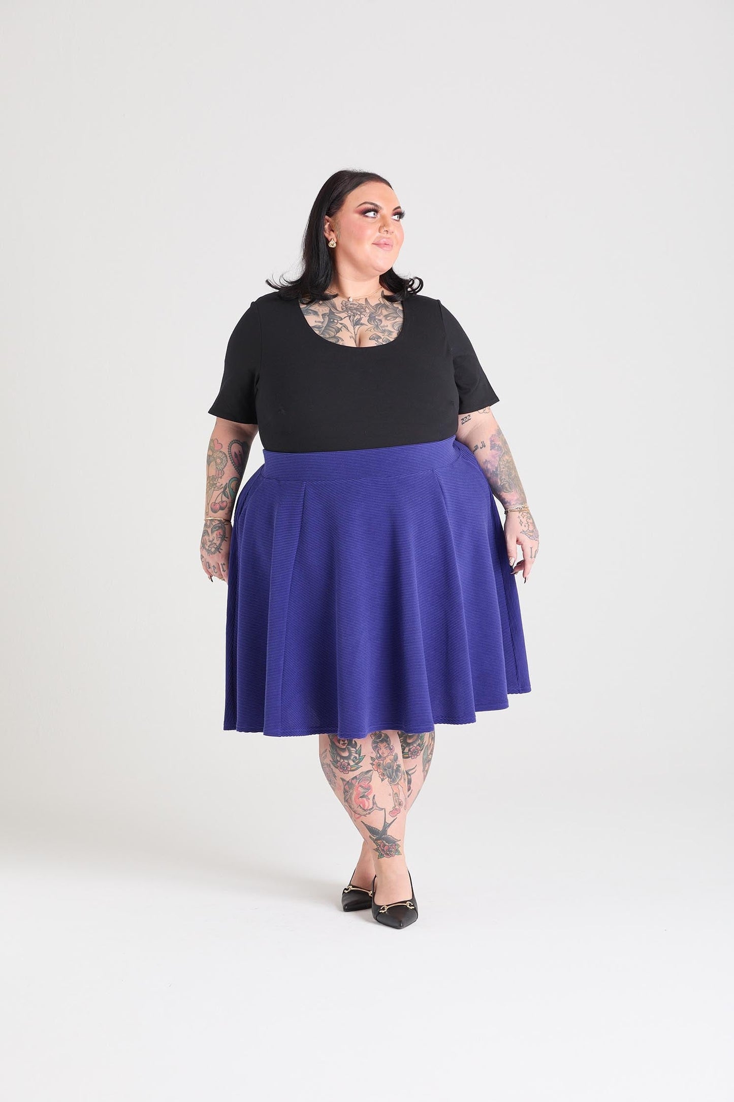 Ottoman Flare Skirt - Aretha