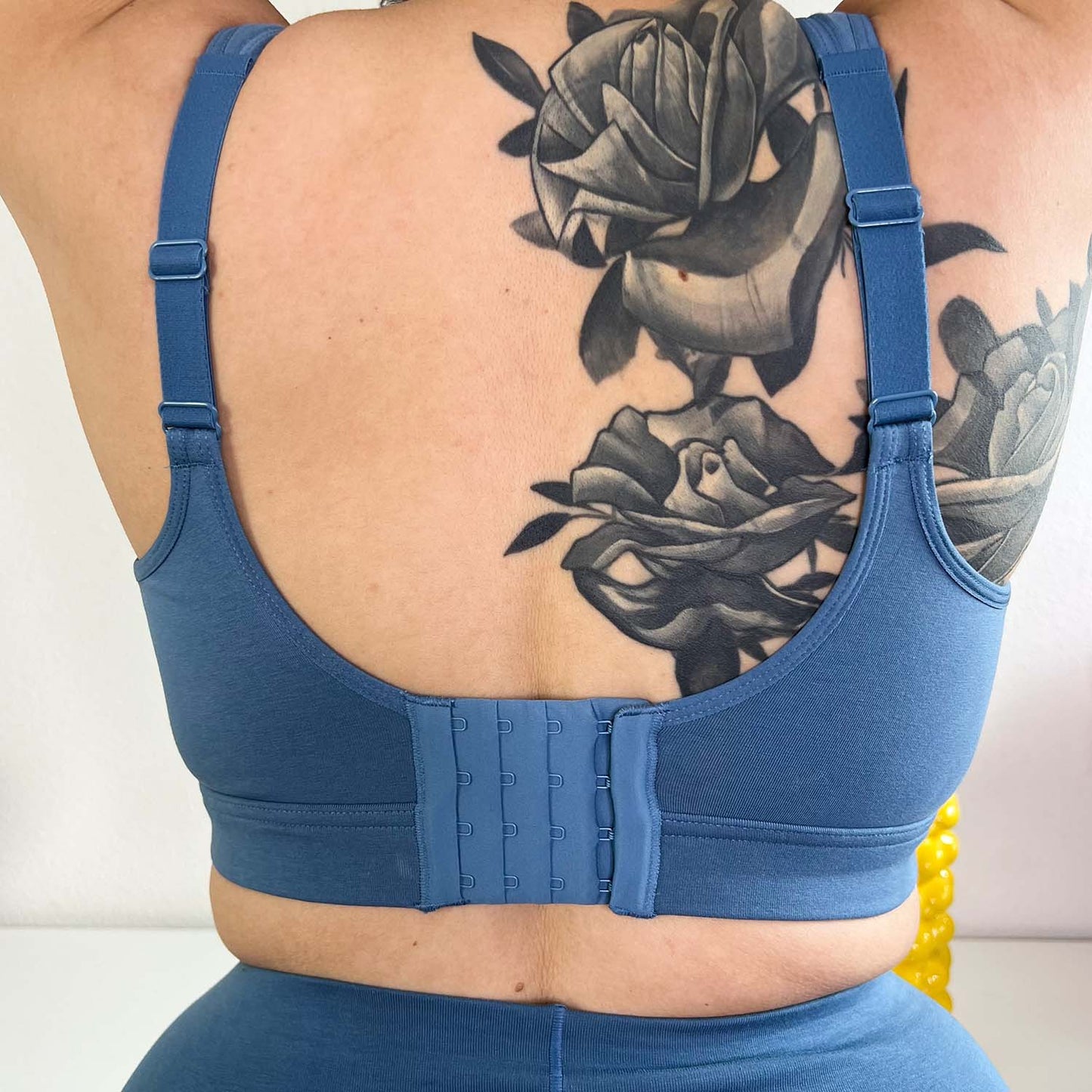 Organic Cotton Bra - Denim