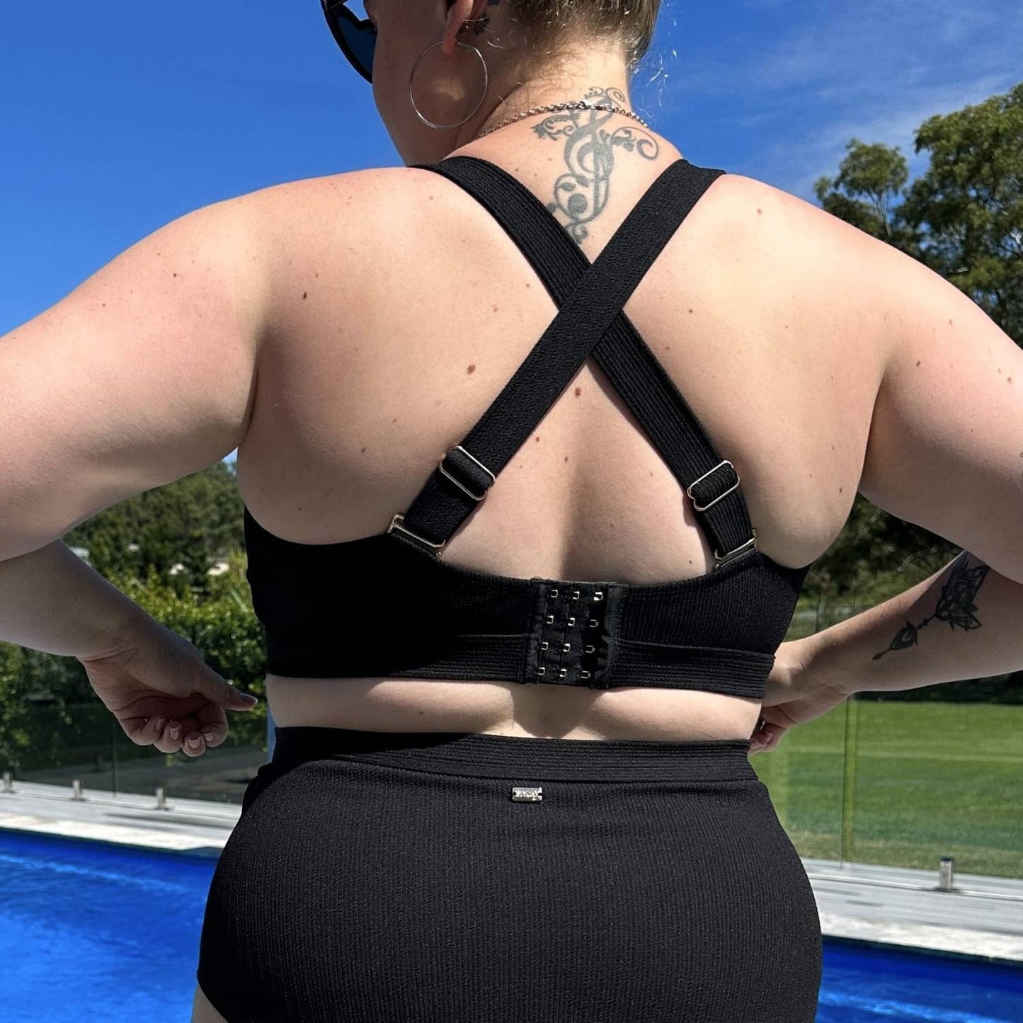 Tidelands Bikini Top - Black