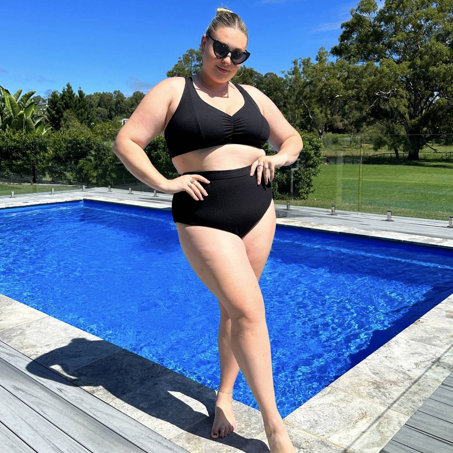 Tidelands Bikini Top - Black