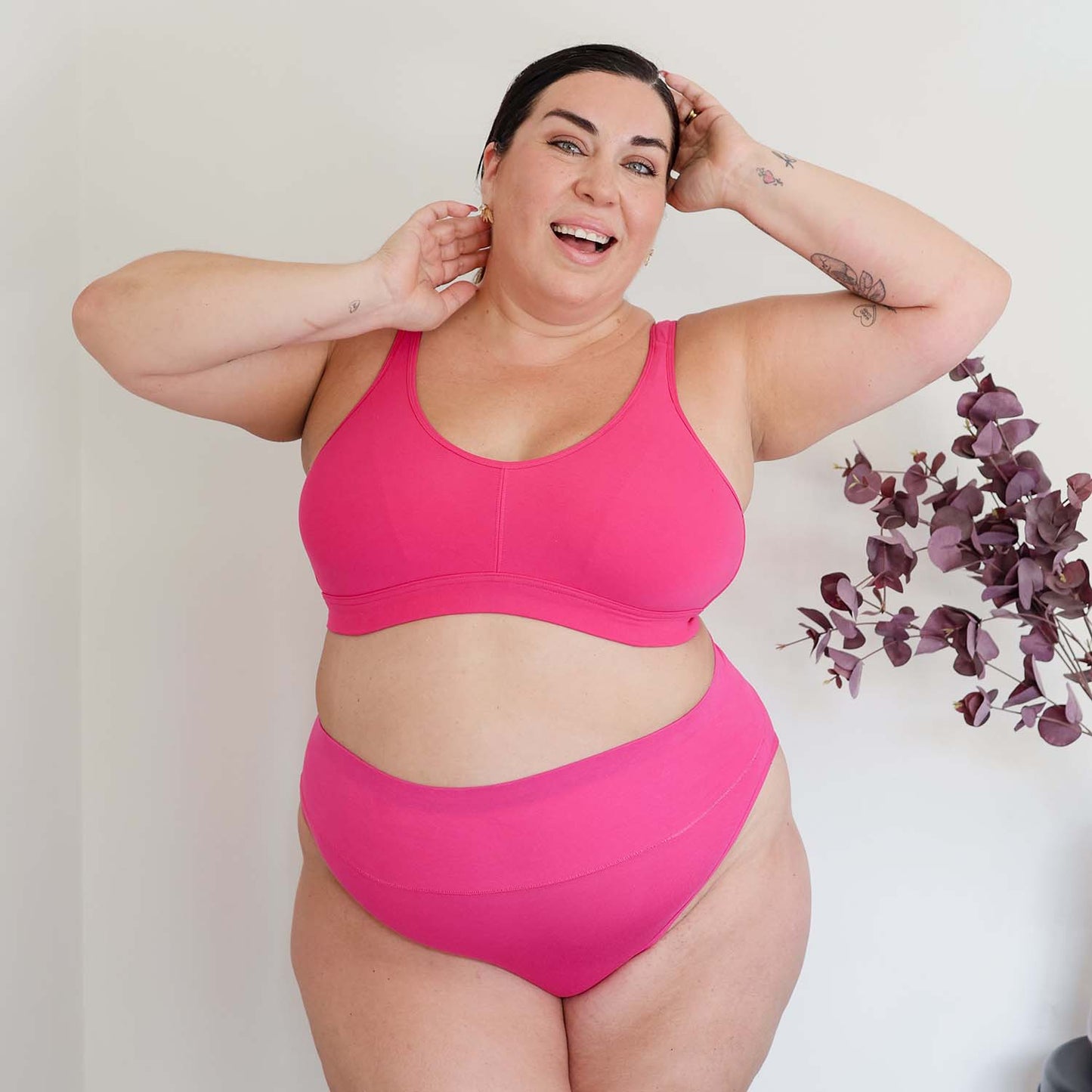 Organic Cotton Bra - Barbara