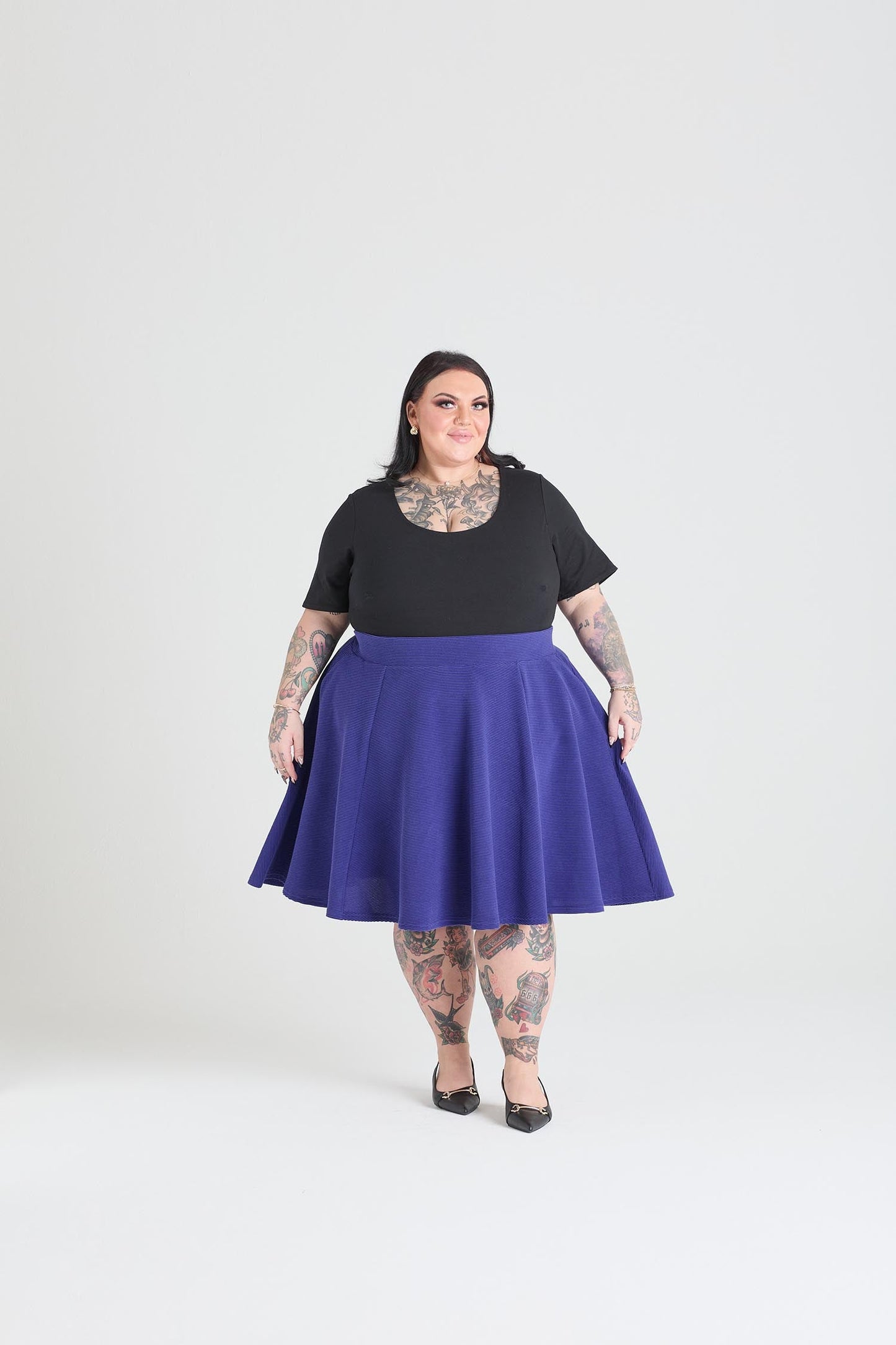 Ottoman Flare Skirt - Aretha