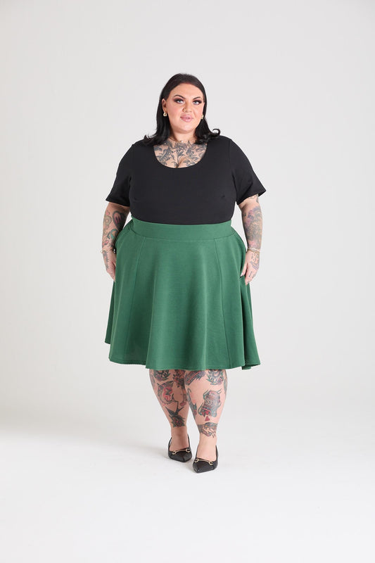 Ottoman Flare Skirt - Petit Pois