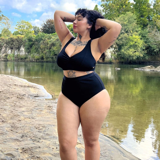 Tidelands Bikini Top - Black