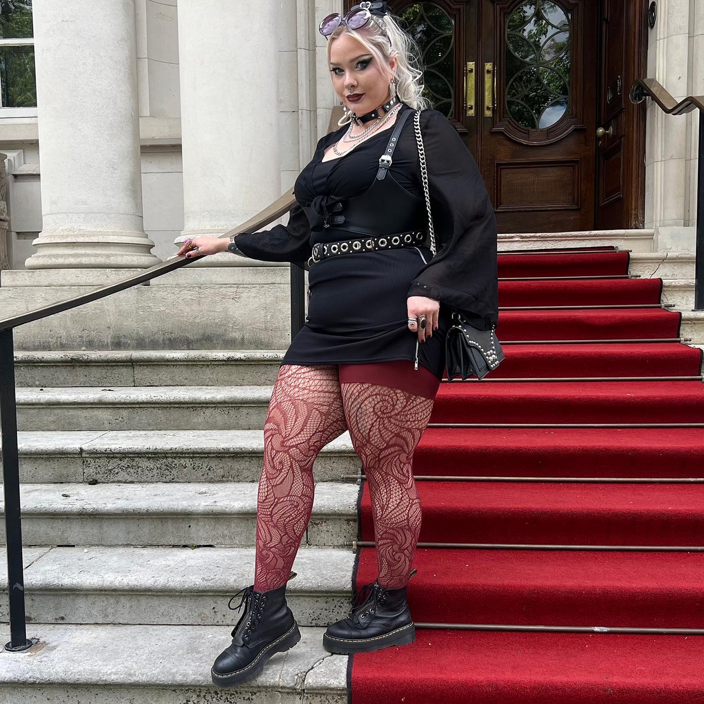 Thighs The Limit Fishnets - Timewarp - Roast