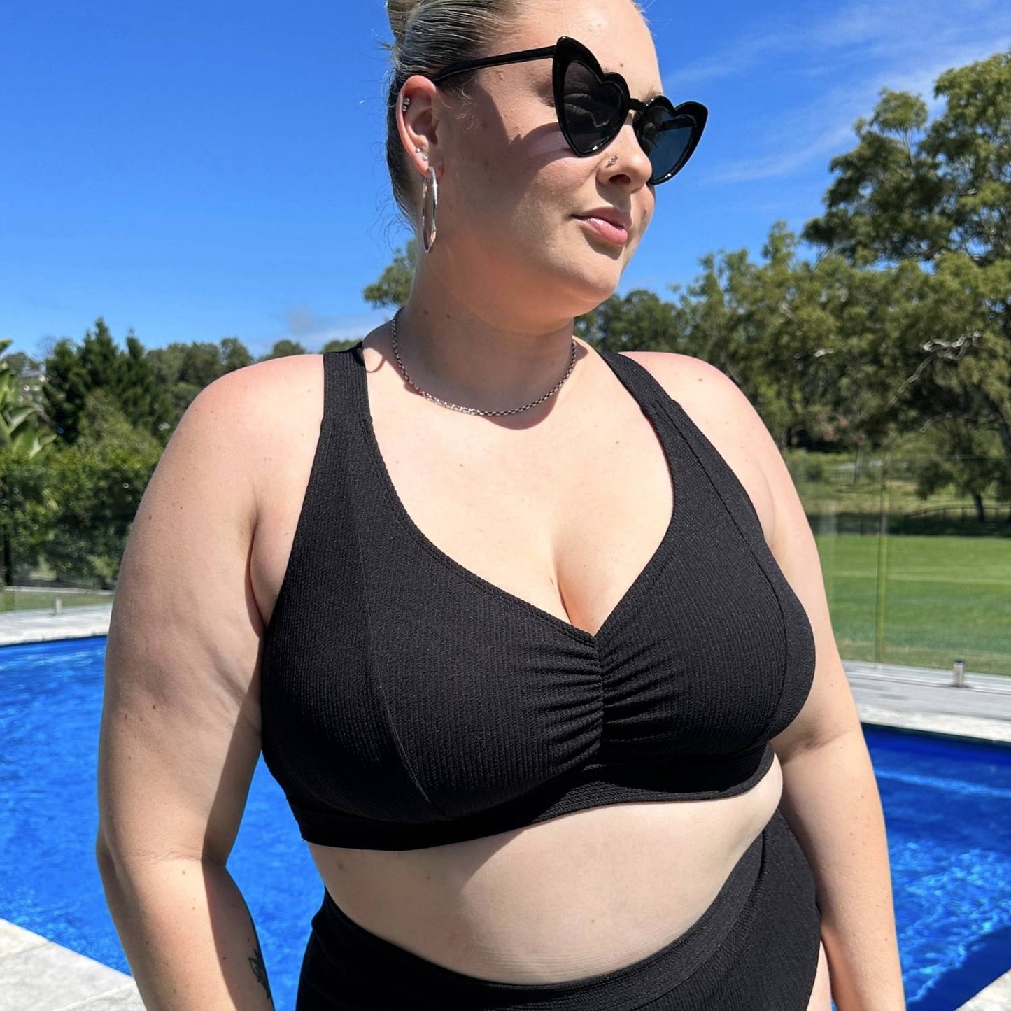 Tidelands Bikini Top - Black