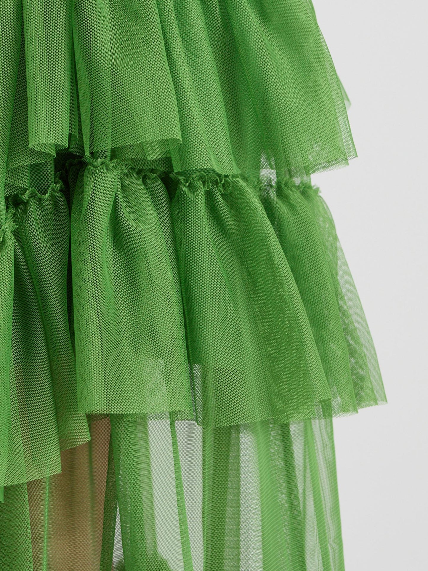Maxi Tee Mesh Dress - Forest