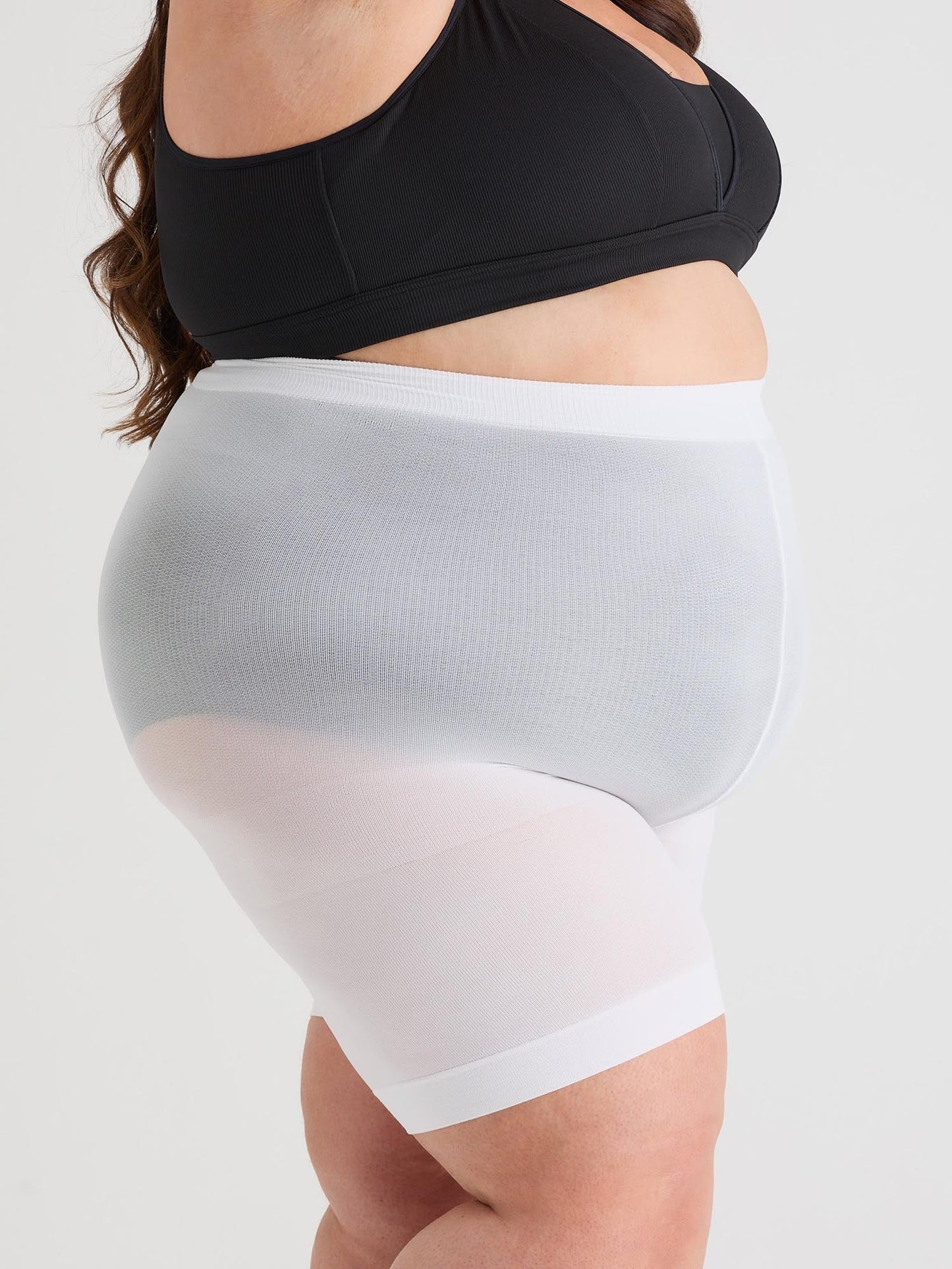 Stay Cool Chub Rub Shorts - White