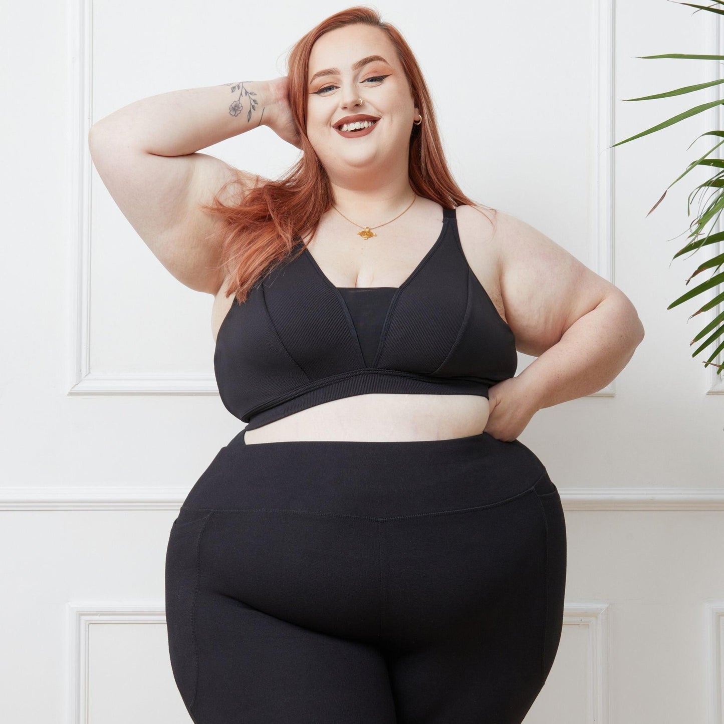 Everyday Ribbed Bra - 3 x Black