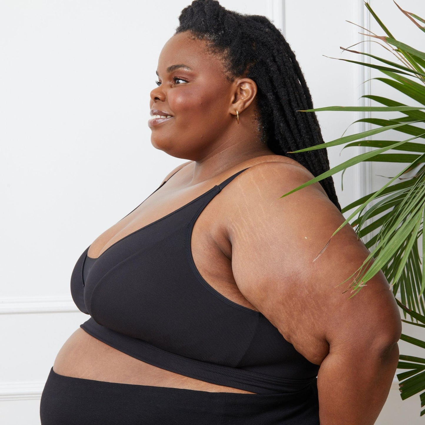 Everyday Ribbed Bra - 3 x Black
