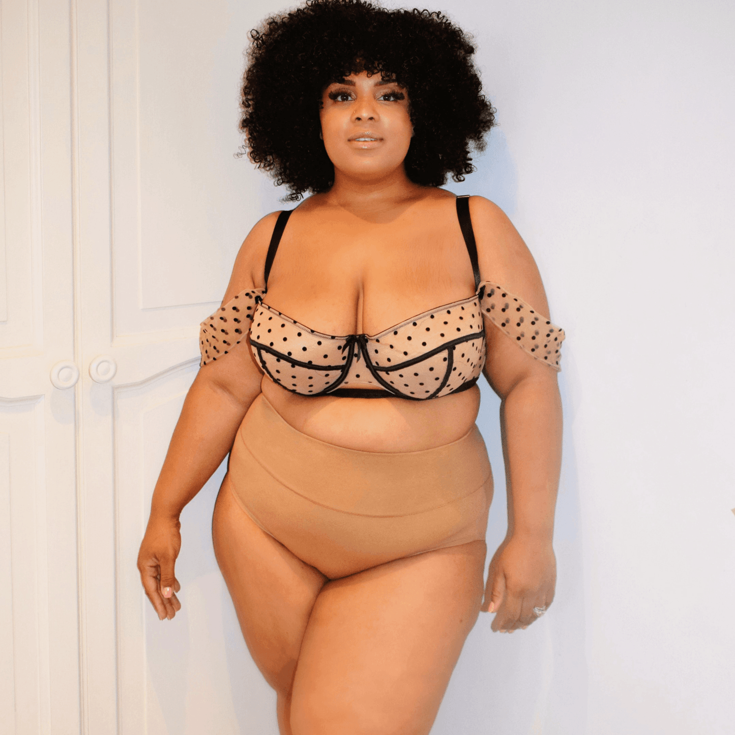 Organic Cotton Full Brief Knickers - Caramel